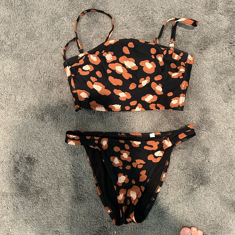 Cheetah print bikini